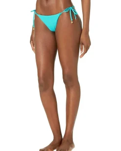 Ripple Rib Tie Side Pant Bottoms