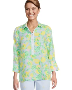 Riverlyn Pieced Print Tunic