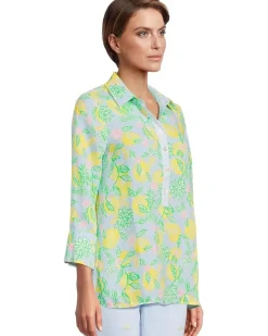 Riverlyn Pieced Print Tunic