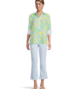 Riverlyn Pieced Print Tunic