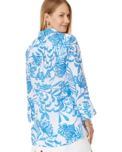 Riverlyn Pieced Print Tunic