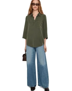 Roll Tab, Patch Pocket, Tunic