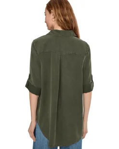 Roll Tab, Patch Pocket, Tunic