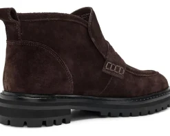 Rory Lug Loafer Bootie - Suede