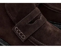 Rory Lug Loafer Bootie - Suede