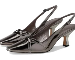 Rowyn Metallic Leather Slingback