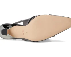 Rowyn Metallic Leather Slingback