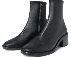 Roxy Stretch Ankle Bootie With Block Heel