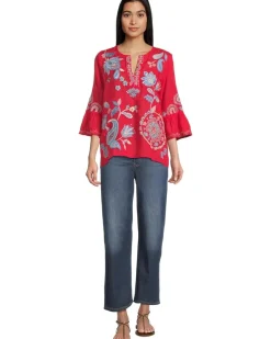 Ruffle Sleeve Blouse