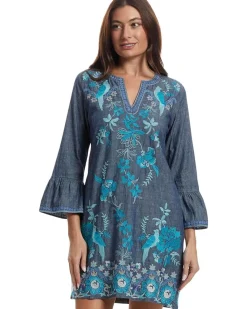 Ruffle Sleeve Dress - Kikio