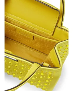 Sam Icon Crystal Embellished Fabric Mini Tote