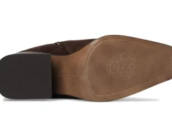 Sangeti Stacked Heel Knee High Boot