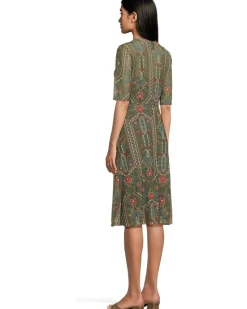 Sayler Mesh Midi Dress Skylar Bloom