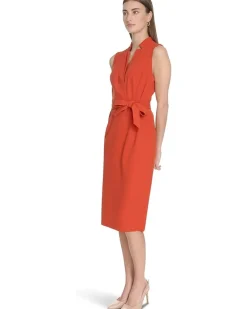 Scuba Crepe Collar Self Tie