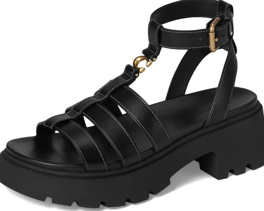 Sculpted C Platform Fisherman Sandals