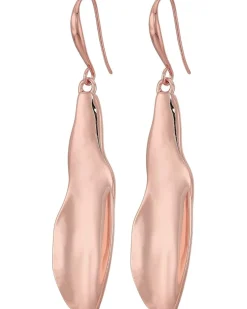Sculptural Petal Drop Earrings