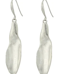 Sculptural Petal Drop Earrings