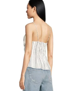 Sharona Top In Linen Cotton