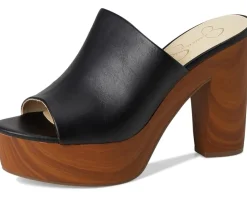 Shelbie Block Heel Platform Mule