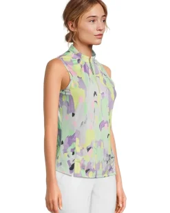 Shibuya Print Sleeveless Top