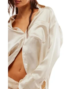 Shooting For The Moon Button-Down