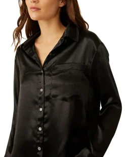 Shooting For The Moon Button-Down