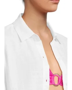 Shoreline Cotton Boyfriend Shirt