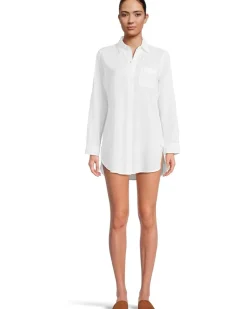 Shoreline Cotton Boyfriend Shirt