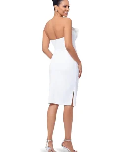 Short Scuba Crepe Flower