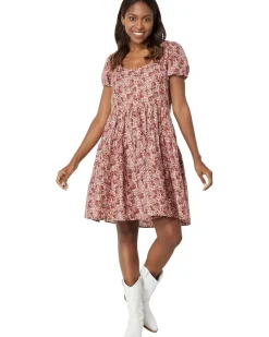 Short Sleeve Babydoll Dress