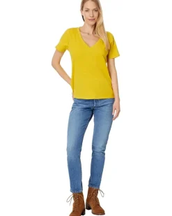 Short Sleeve V-Neck Tee