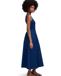 Sicily Dress - Mid With Poplin