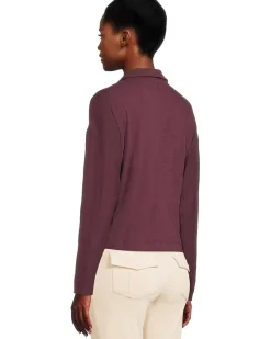 Side Pleat Button-Down