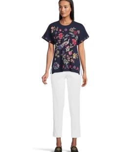 Side Slit Dolman Tee - Gloria