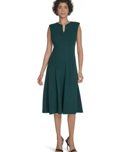 Sleeveless Aline Midi