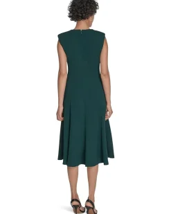 Sleeveless Aline Midi