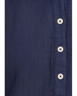 Sleeveless Henley Shirt