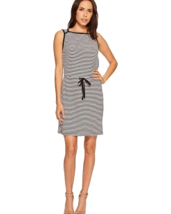 Sleeveless Tie Front Dress
