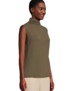 Sleeveless Turtleneck
