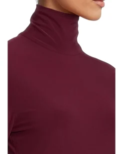 Slim Fit Long Sleeve Turtle Top