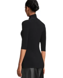 Slim Fit Short Sleeve Turtle Top