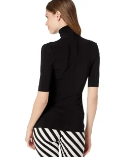 Slim Fit Short Sleeve Turtle Top