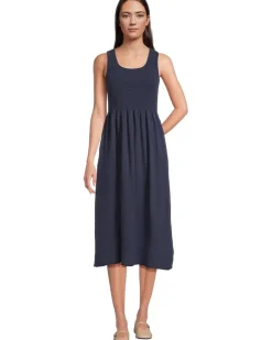 Smocked Tank Midi Dress