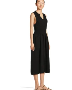 Smocked Waist Midi Tank Dress