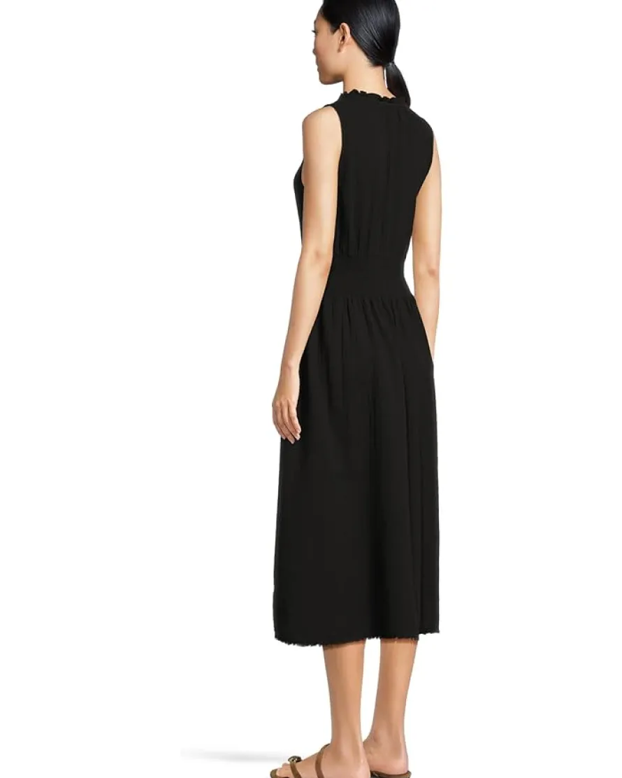 Smocked Waist Midi Tank Dress