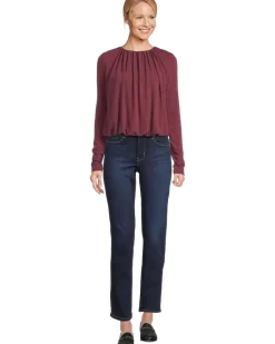 Sona Long Sleeve Bubble Top