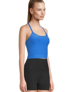 Spacedye Slim Racerback Cropped Tank