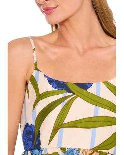 Spaghetti Strap Floral Printed Top