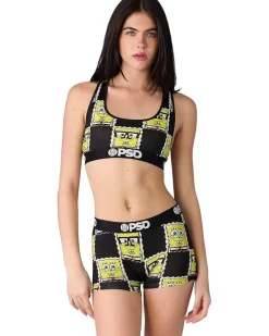 Spongebob Squarepants Check Sports Bra