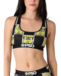 Spongebob Squarepants Check Sports Bra